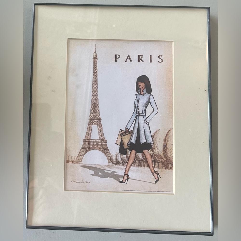 ANDREA LALIBERTE Paris  Cityscape print